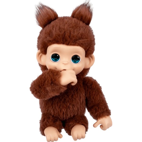 Фото - Интерактивная игрушка Moose Обезьяна  Чики Черри Коричневого (26765)